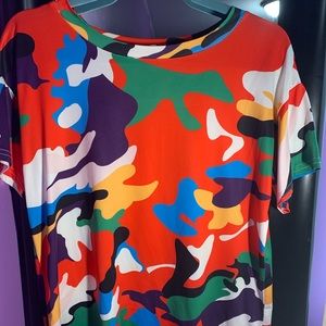 Rainbow Camouflage T-Shirt